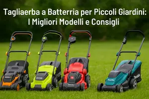 Tagliaerba a Batteria per Piccoli Giardini