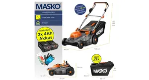 Tosaerba a Batteria MASKO® 